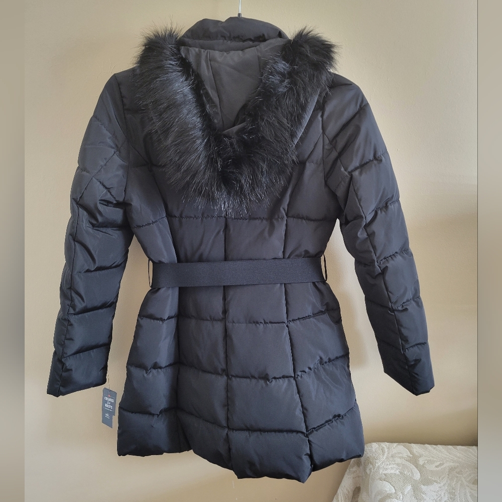INC International Concepts | NEW Black Puffer Jacket Medium - Picture 8 of 9